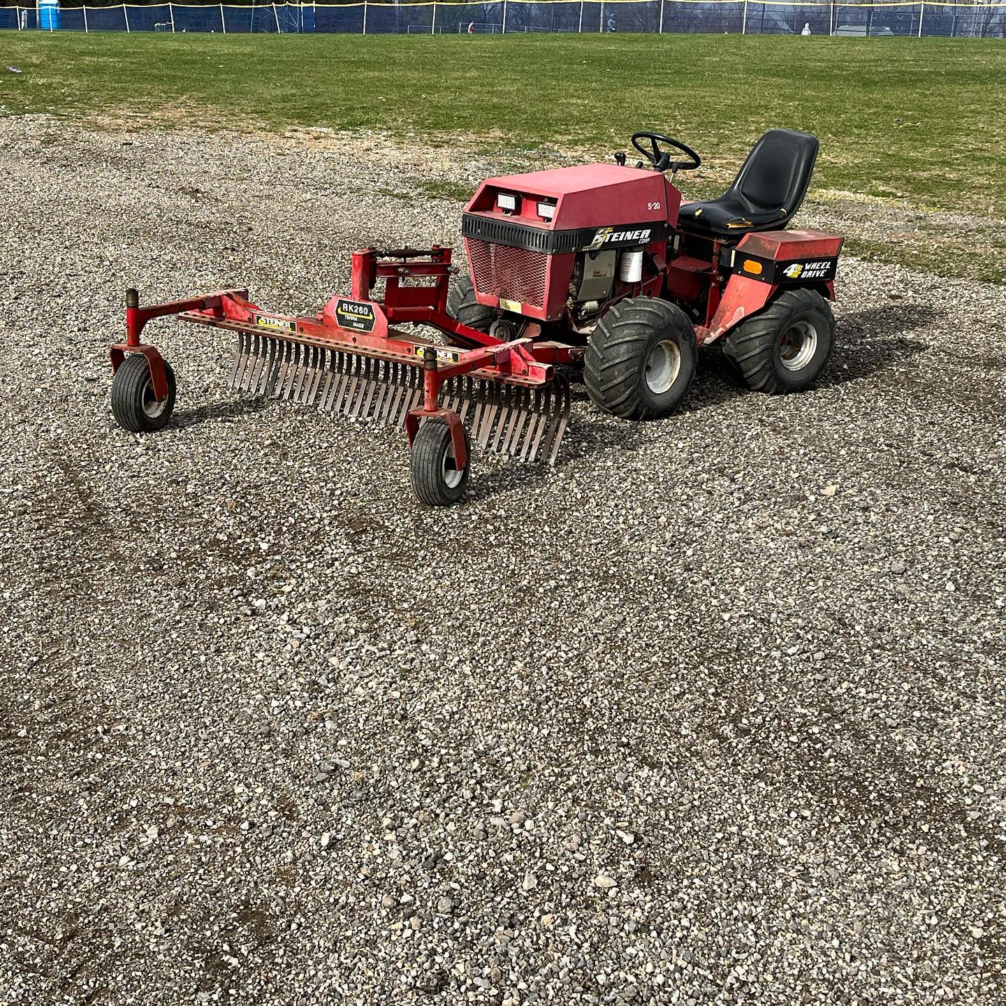 Henry - A little classic Terra Rake work this morning with the original ...