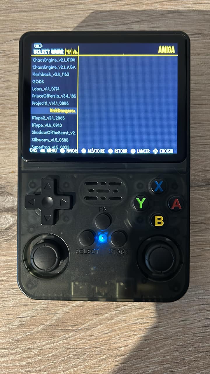 Console Portable R36XX – émulateur Rétro Avec écran IPS 3,5 Pouces, Double Joystick, 128Go Et Wifi, Pour Jouer Partout