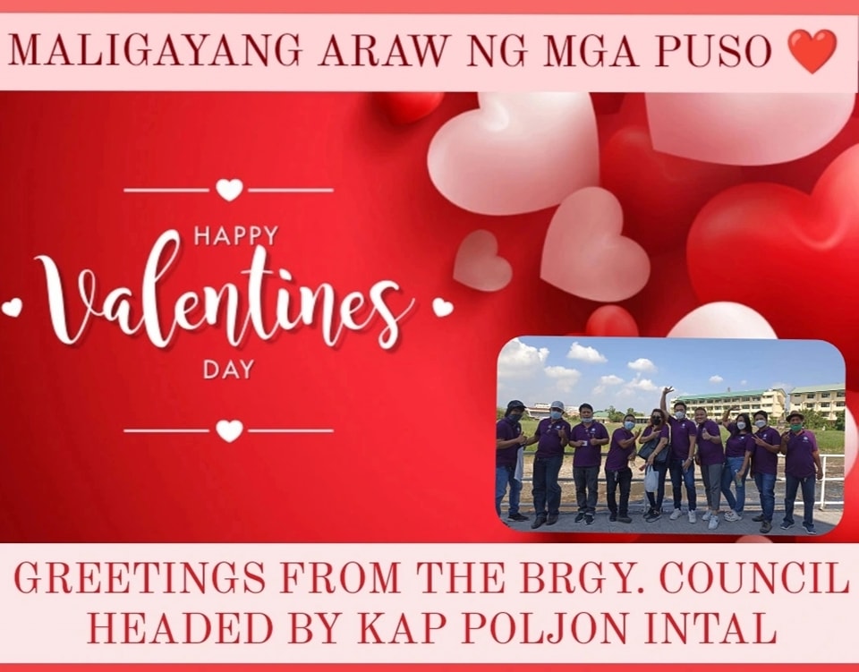 Maligayang Araw ng mga puso mga... - Kapitan Poljon L. Intal