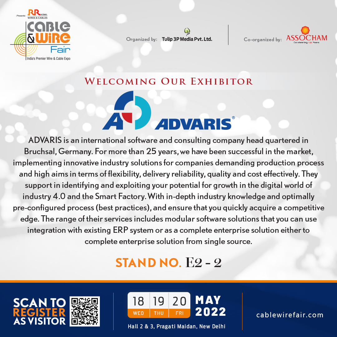 Cable - We are Honored to Welcome, Advaris India Pvt. Ltd. at the 𝐂𝐚𝐛𝐥𝐞 ...