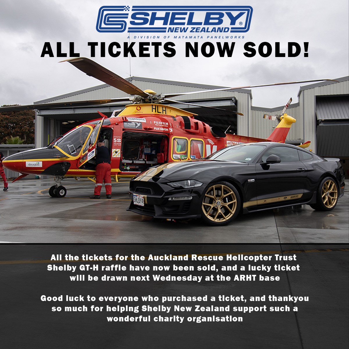 Shelby - All the tickets for the Auckland Rescue Helicopter Trust ...