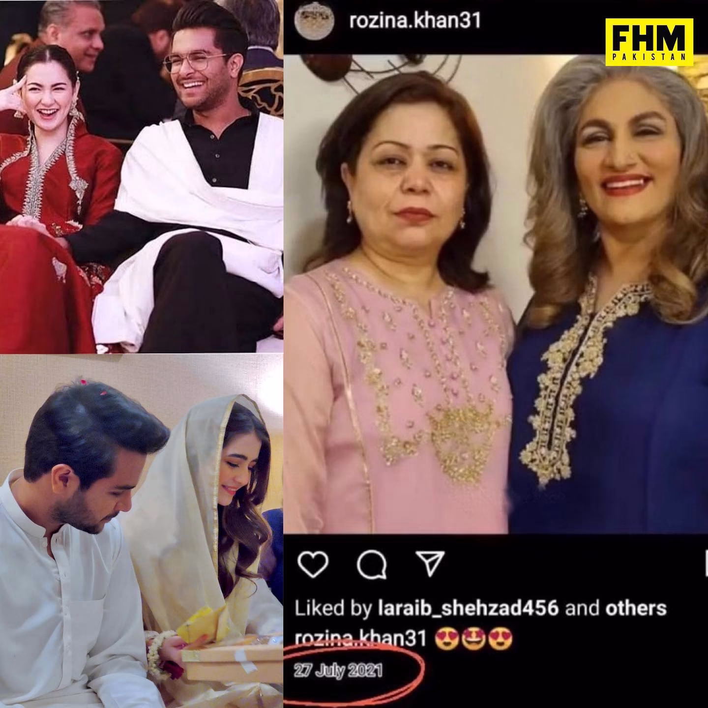 FHM Pakistan - What? 😱 Did Merub Ali and Asim Azhar get...