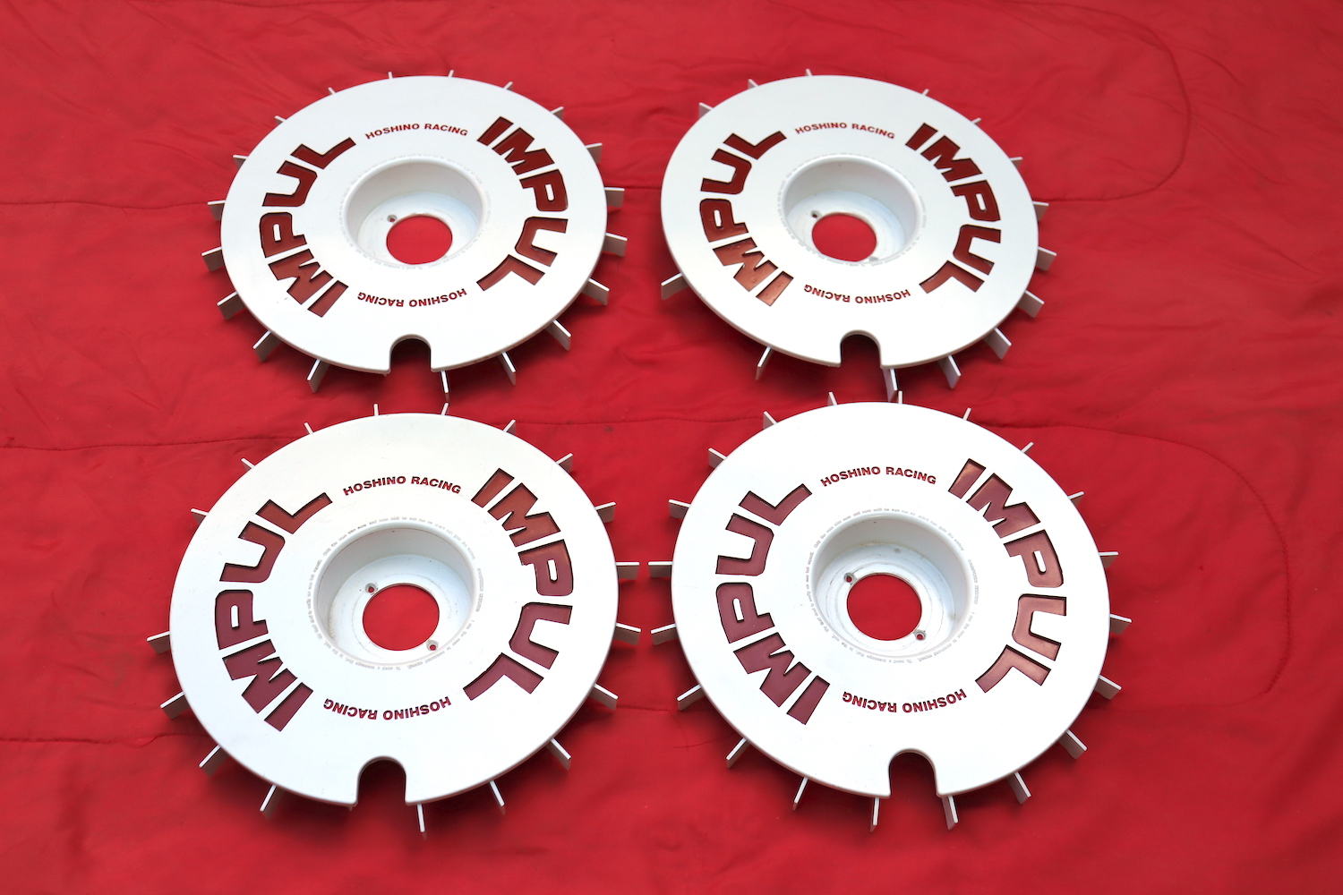 In stock: A set of the Impul aero disc covers, to suit the Hoshino