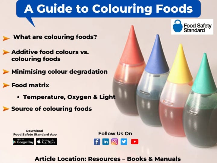 A guide to colouring foods • What... - Food Safety Standard