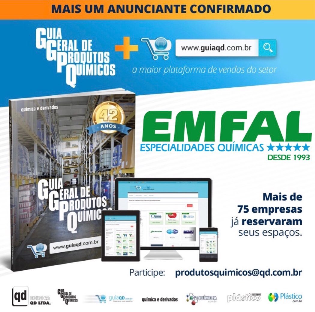 Emfal... - Química.com.br + Revista Química e Derivados | Facebook