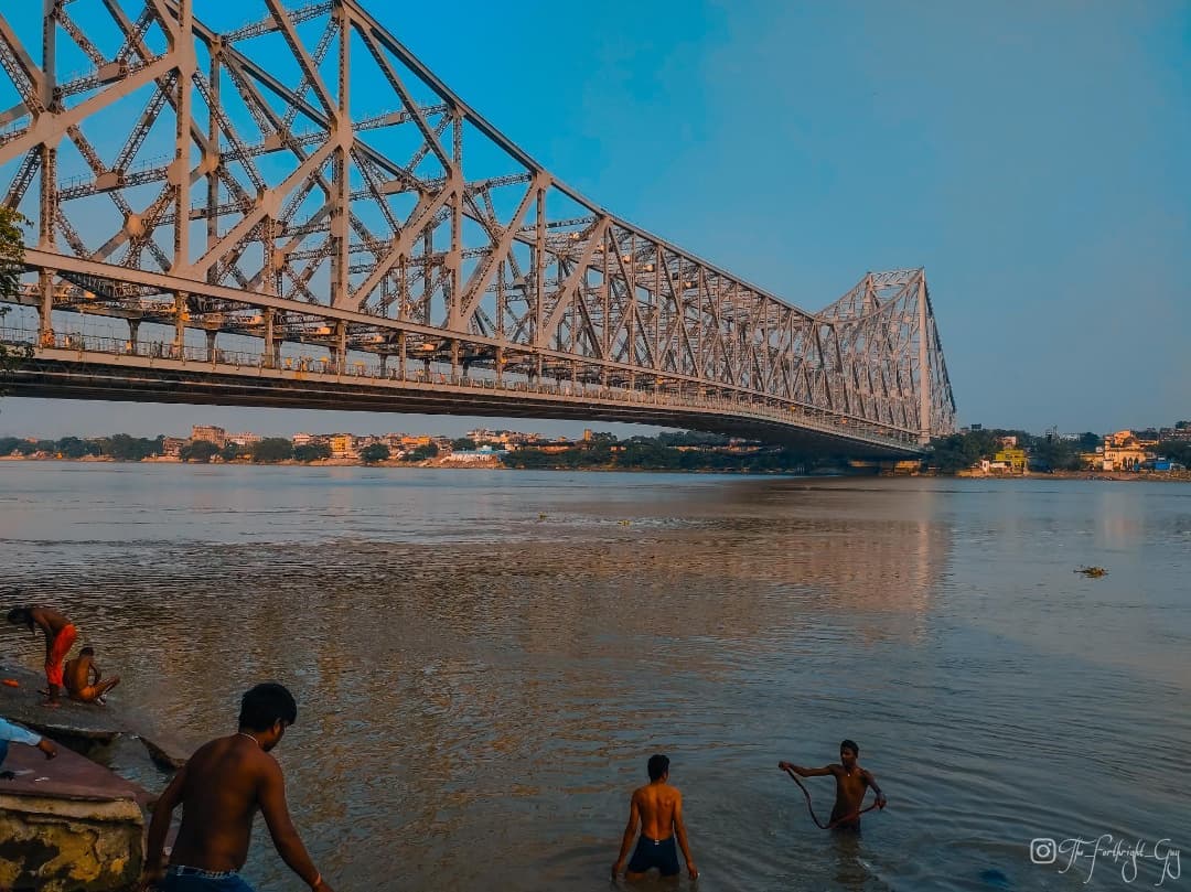 The Howrah Bridge is a balanced... - The Forthright Guy