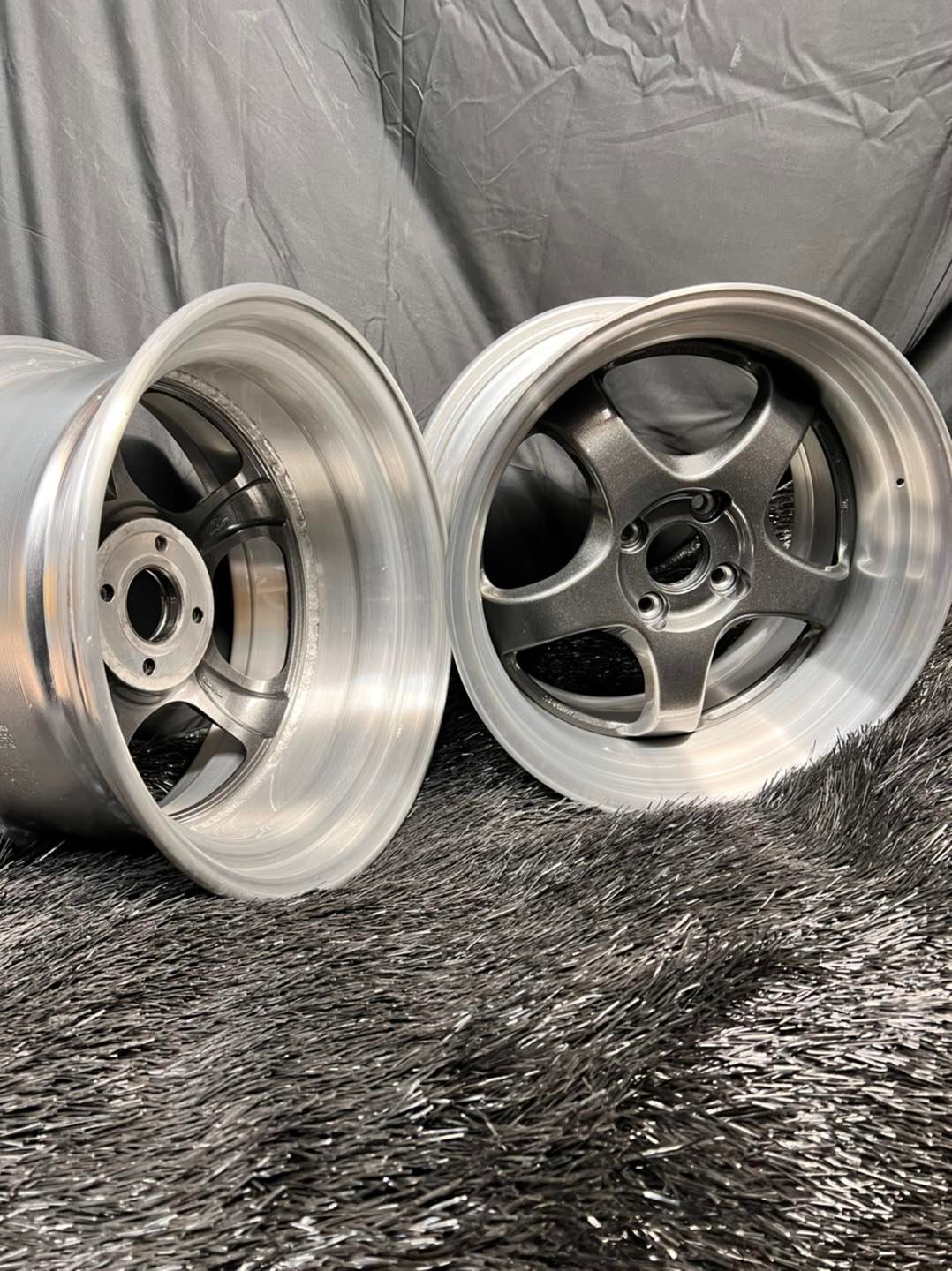 PCT Coatings - Set of work wheels refinished. This set of...