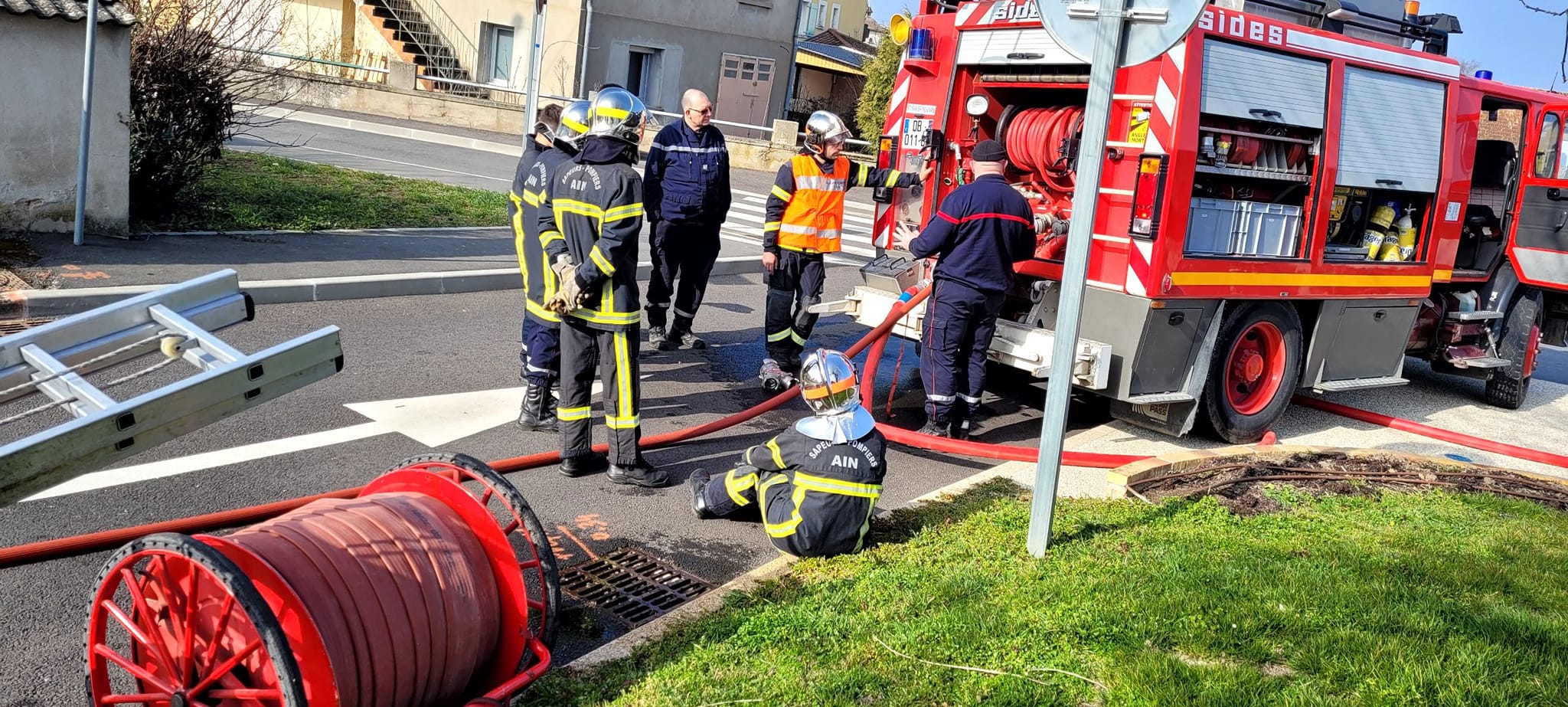 Incendie Saint Trivier Sur Moignans
