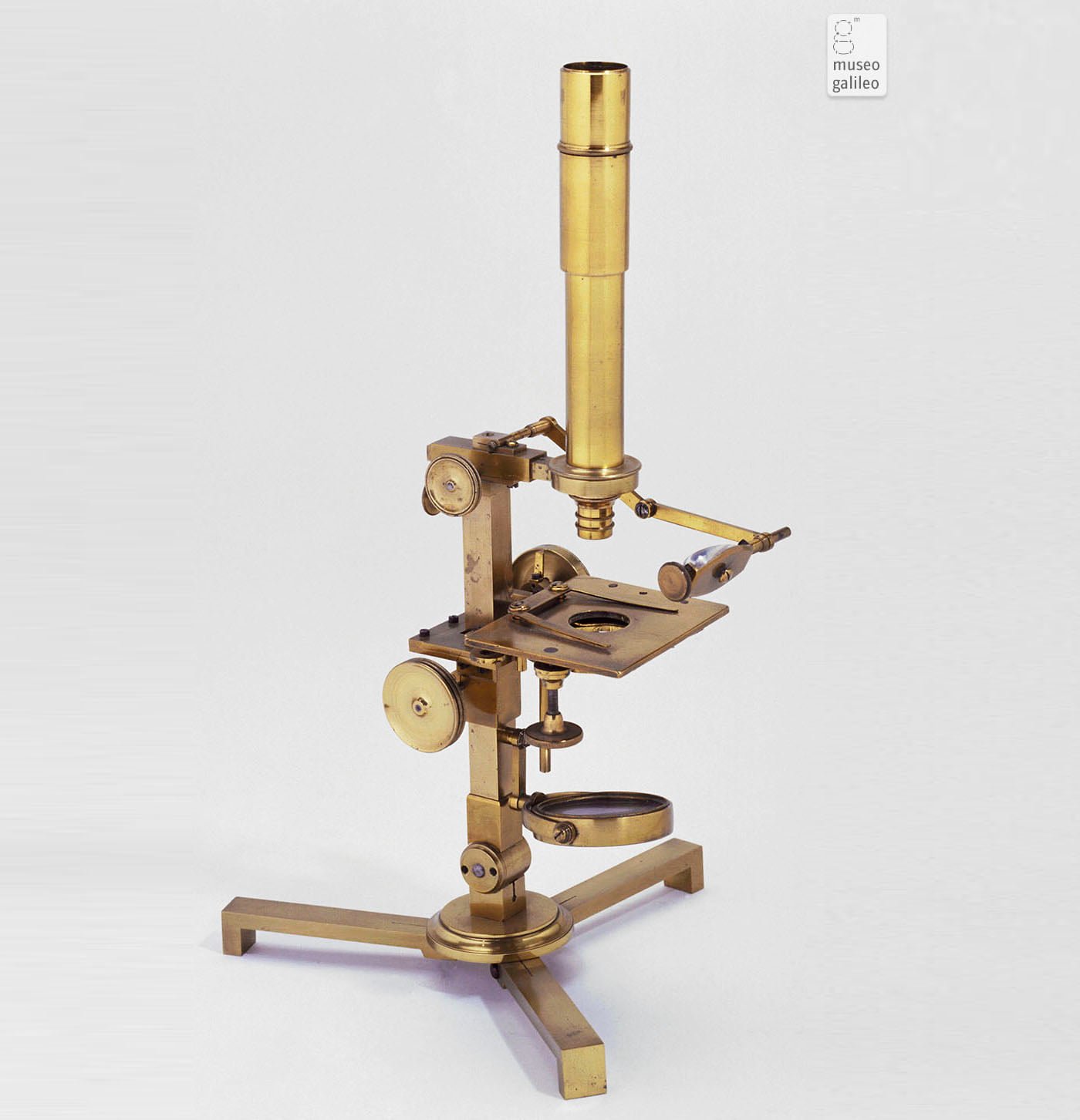 ca. 1830s - 1860s compound... - History of Microscopy
