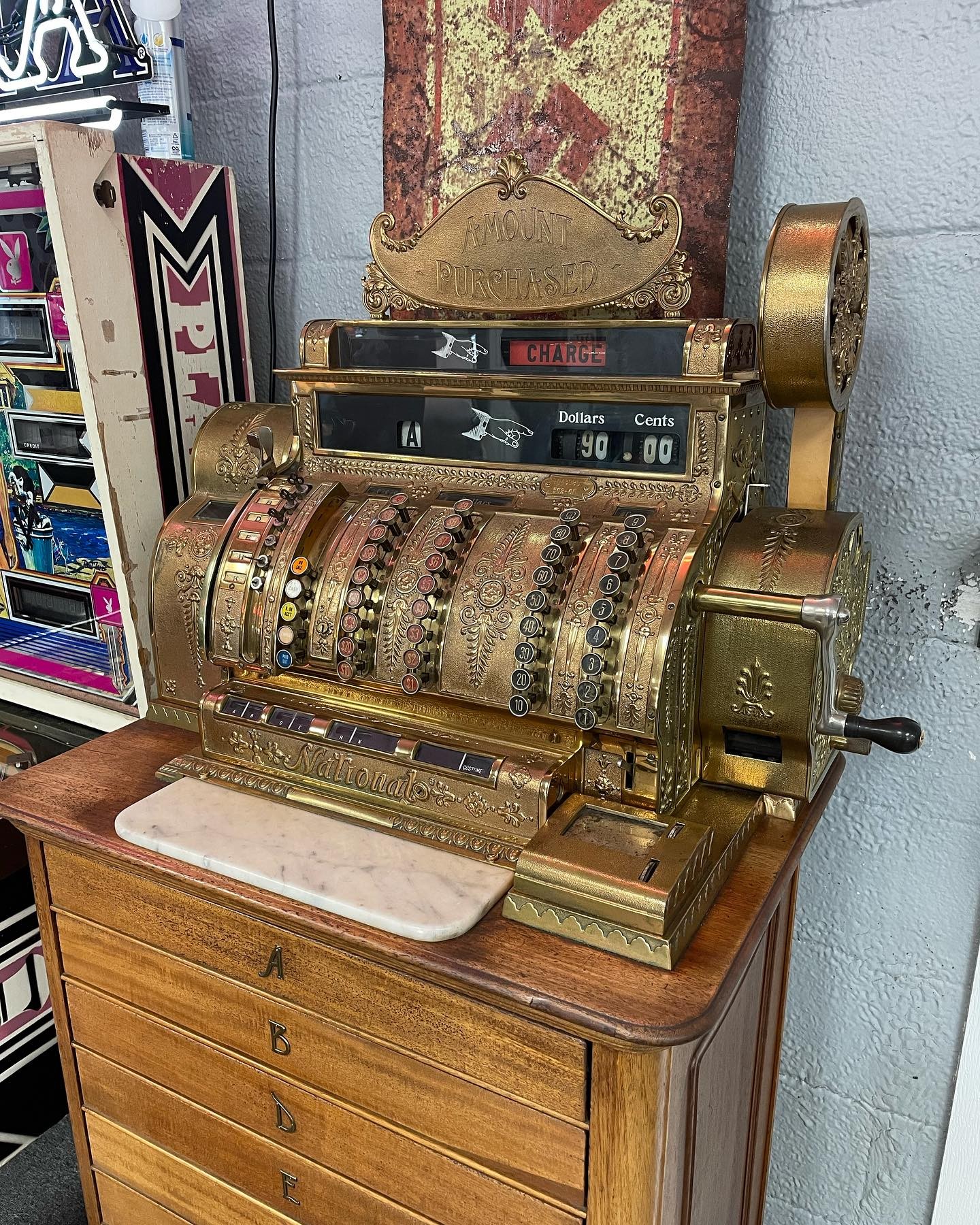What is the worth of an old national cash register?