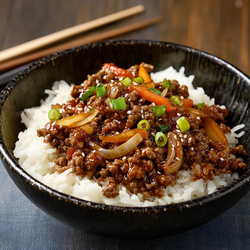 Sabroso - Teriyaki Beef and Rice Bowl Recipe 🥩🍚🔥 This... | Facebook