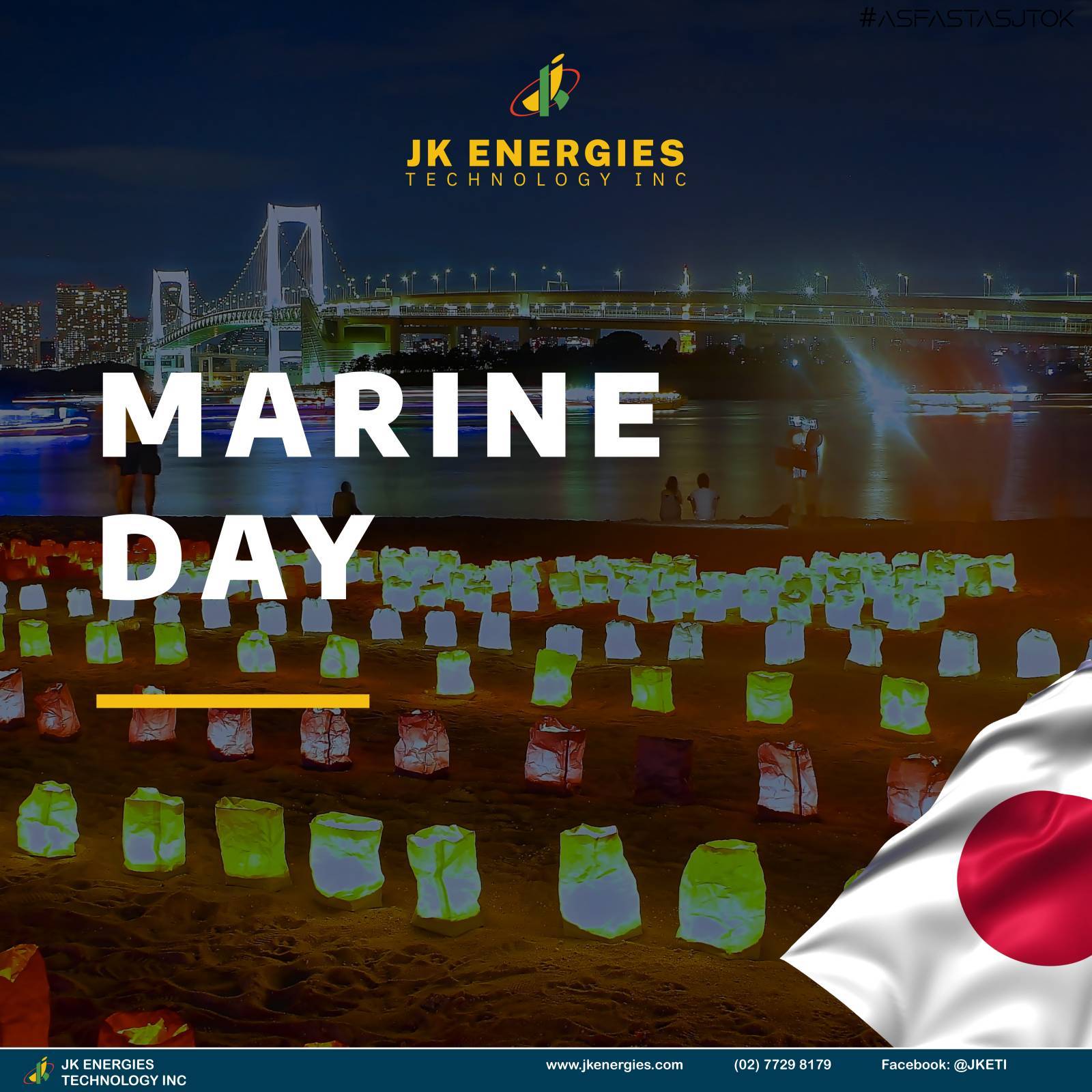 Happy Umi no Hi (Marine Day), a Japanese national holiday founded