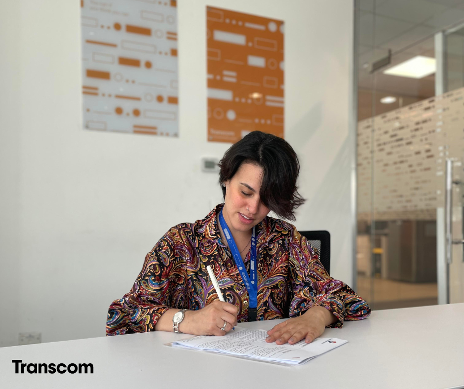 Transcom Egypt - Stephanie joined Transcom last year and last month she ...