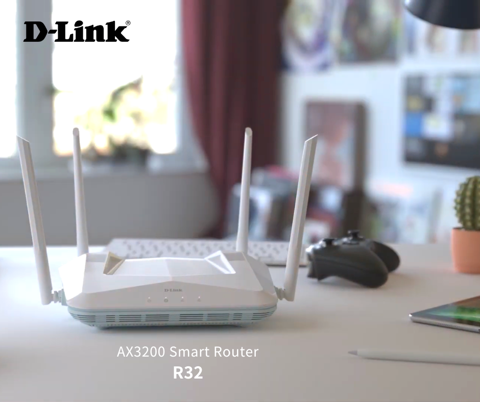 D-Link - With the compatibility and connectivity, AX3200 Smart Router ...