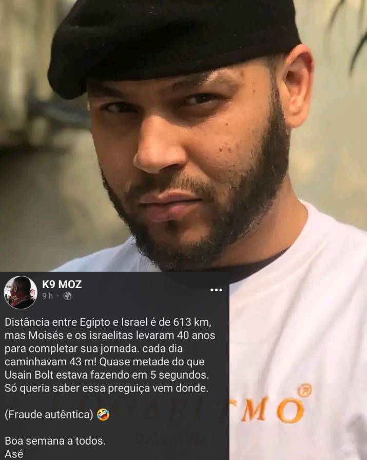 L canal moz - O RAPPER K9 DIZ QUE A HISTORIA DE MOISÉS É...