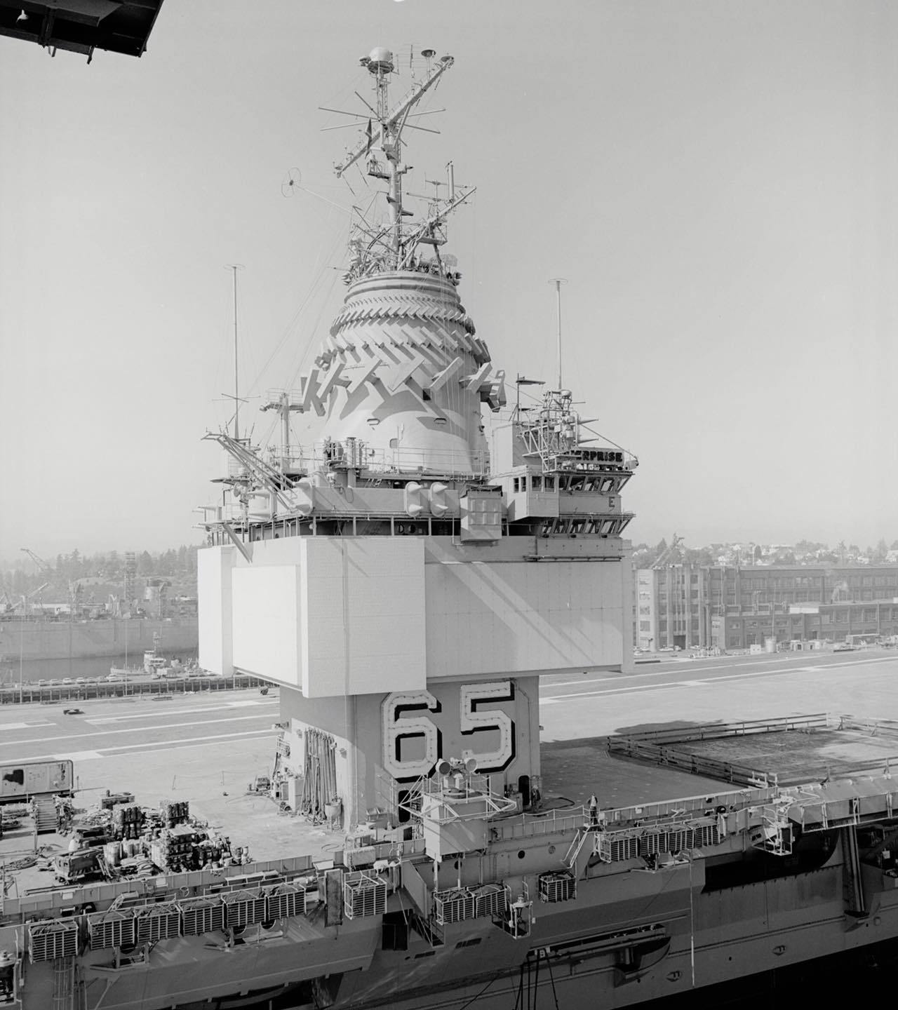 Boneyard Safari - #ussenterprise #cvn65 back in the day...