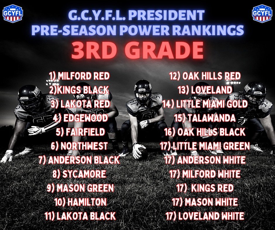 Greater Cincinnati Youth Football League Home
