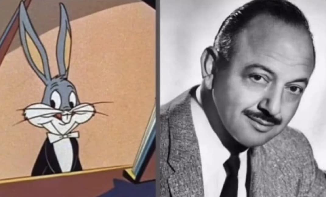 History Hideout - Mel Blanc, the voice of Bugs Bunny, was...