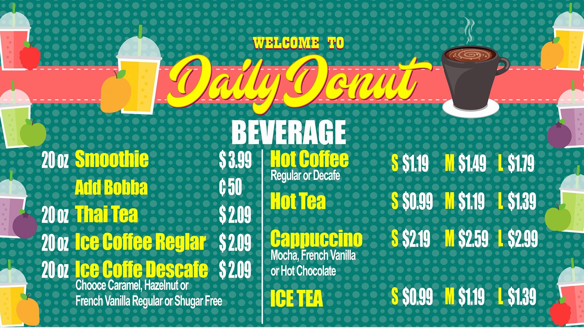 DAILY DONUT West Thunderbird Rd | Peoria AZ