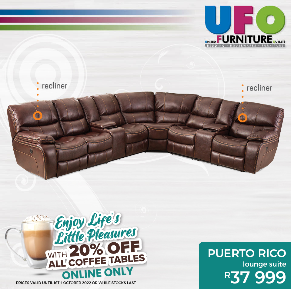 The Puerto Rico corner lounge... - United Furniture Outlets | Facebook