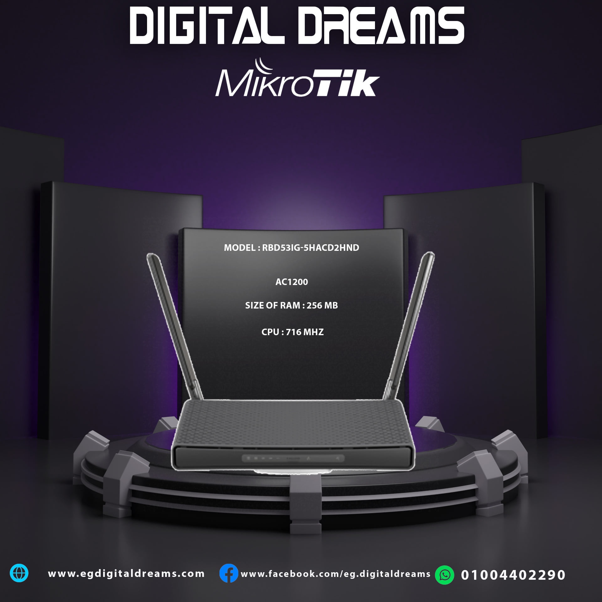 Digital Dreams - New Arrival : Mikrotik Model