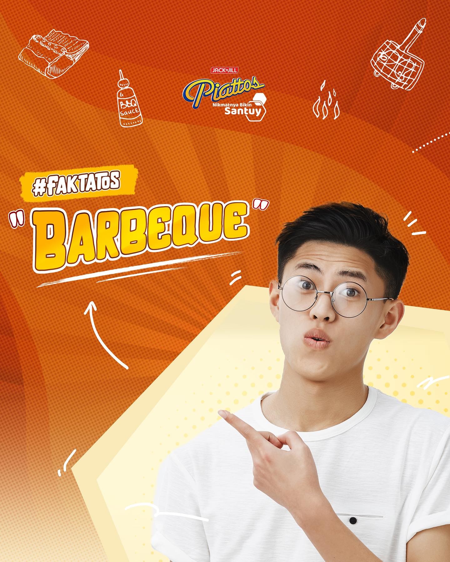 Siapa sih Chef yang menciptakan BBQ?... - Piattos Bikin Rame | Facebook