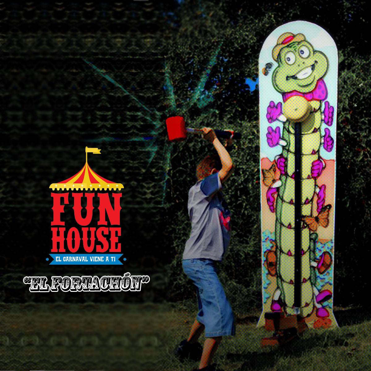 Funhouse - 󾭞 Mide tu fuerza con #ElFortachón. Con este juego pasarás ...