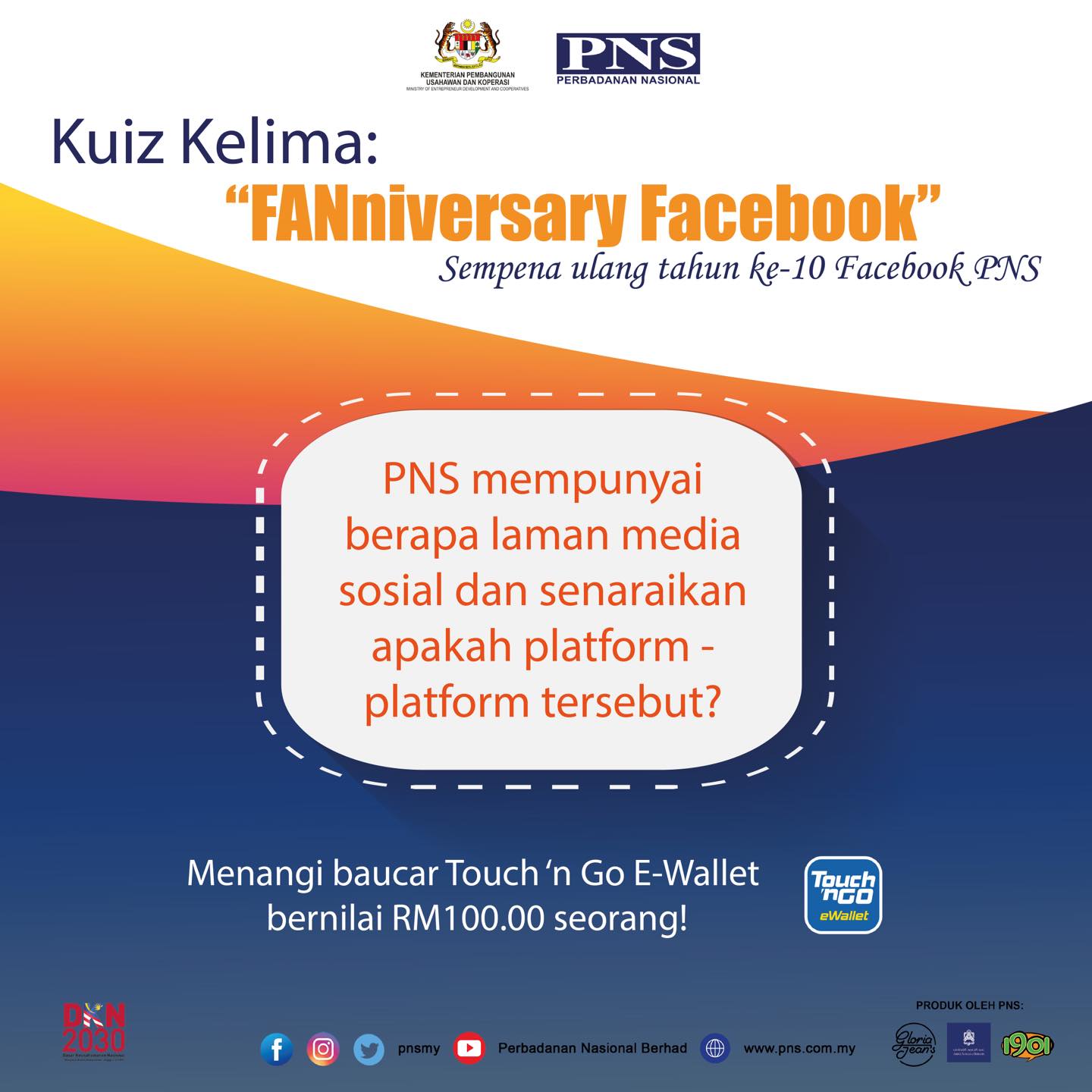 Perbadanan Nasional Berhad - Pernas - Kuiz Kelima: Laman Media Sosial ...