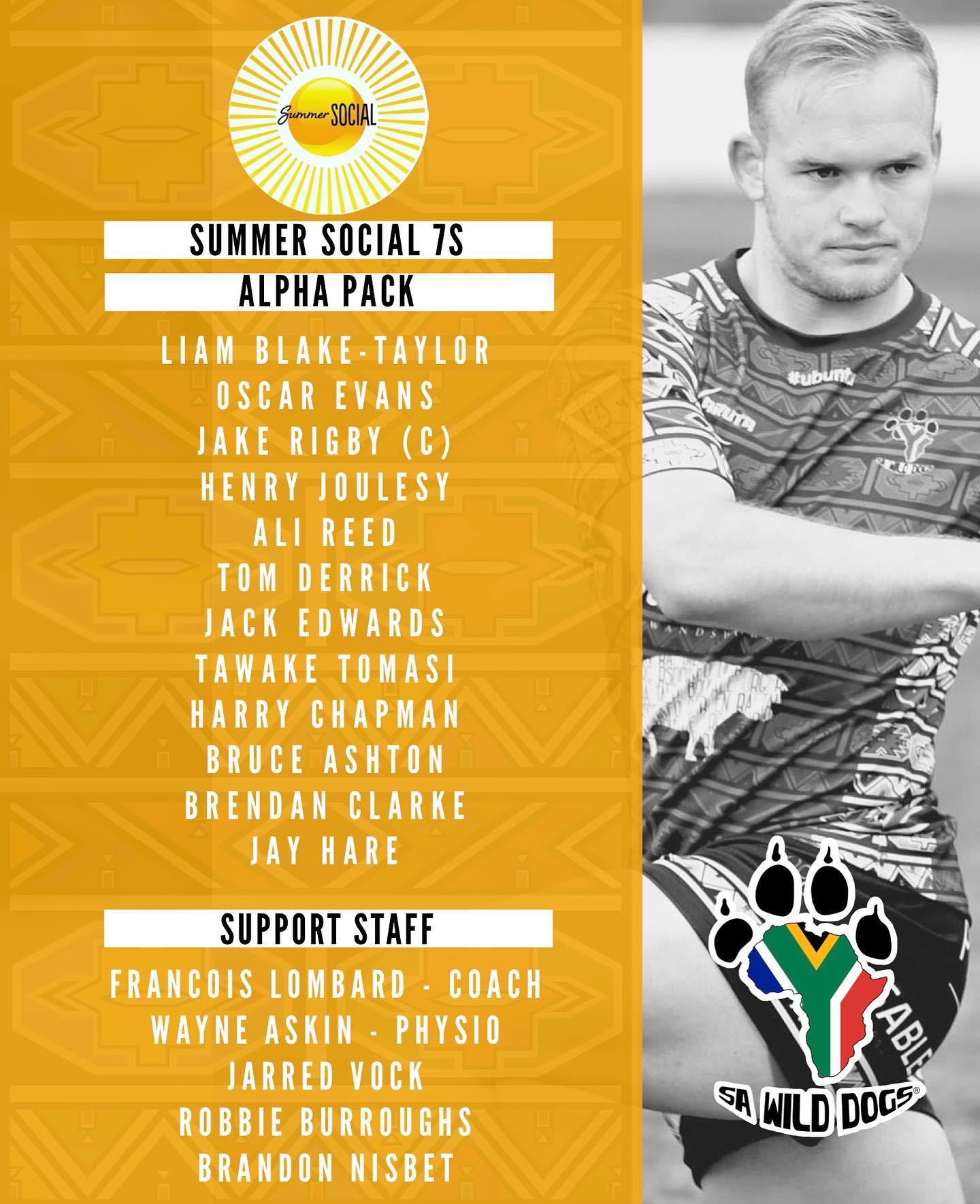Wild Dogs Rugby - 📣 TEAM ANNOUNCEMENT 📣 Here are the 4...