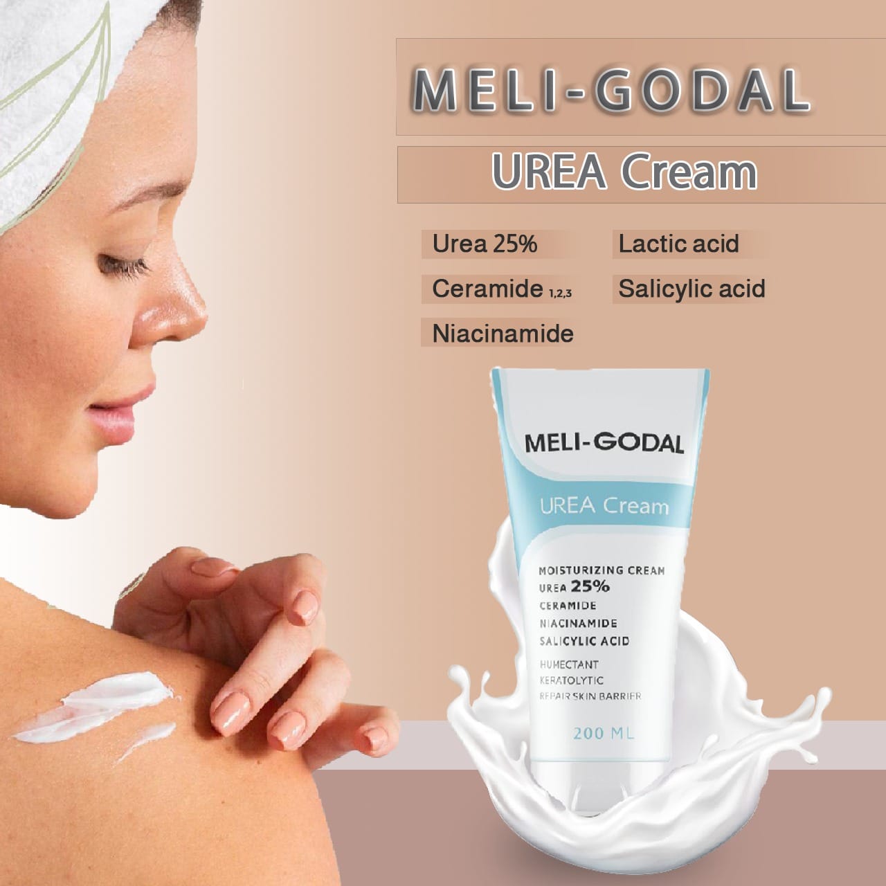Meli-Godal - Meli-Godal urea cream يحتوى على 25% من مادة... | Facebook