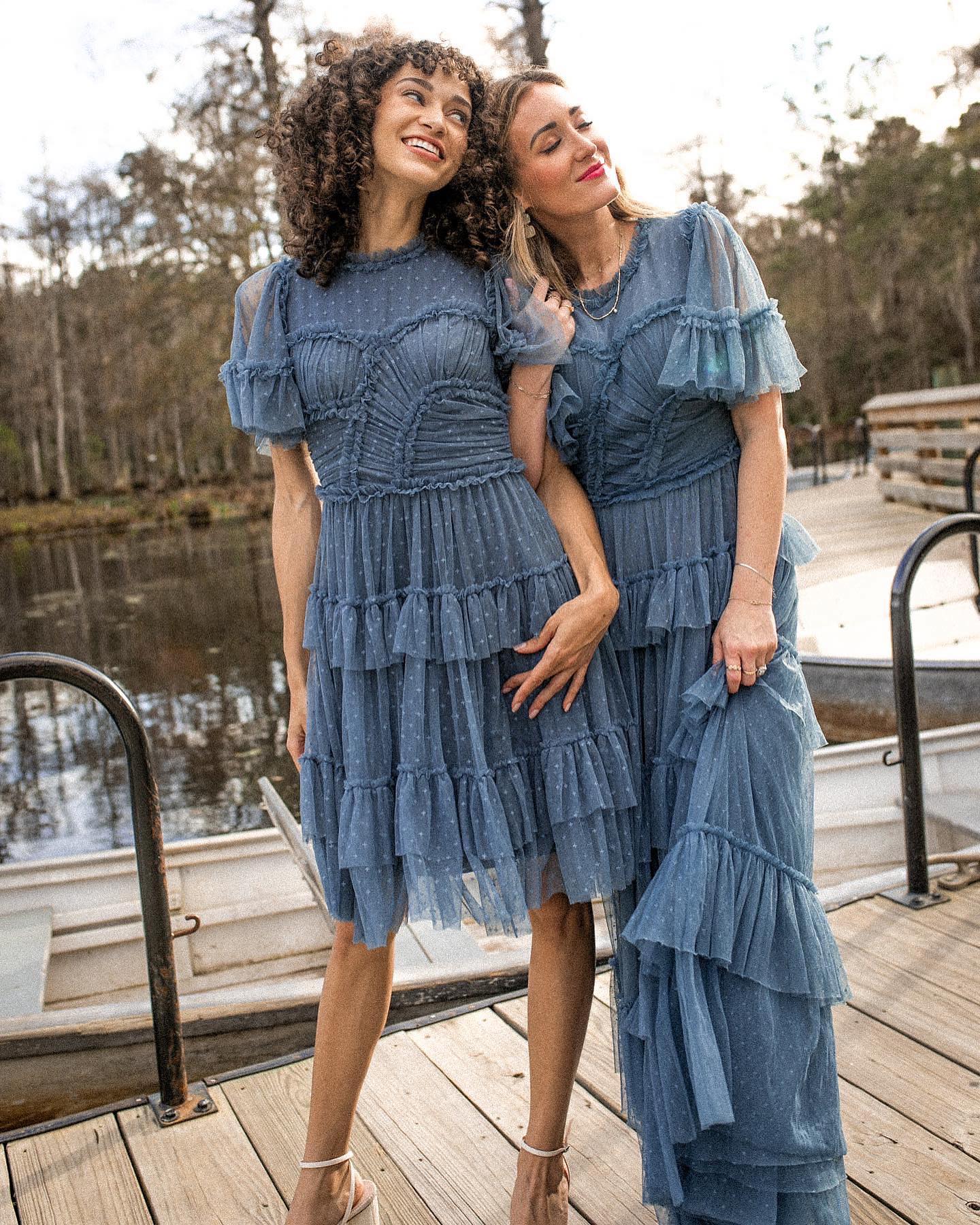 blue spring fling dresses 🌷 LAUNCH GIVEAWAY 🌷 The most perfect spring are launching tomorrow morning 8 am MT. Winner will receive👇 $200 @ivycityco gift card! All you have to do is: ▫️Follow @ knee length light blue dress