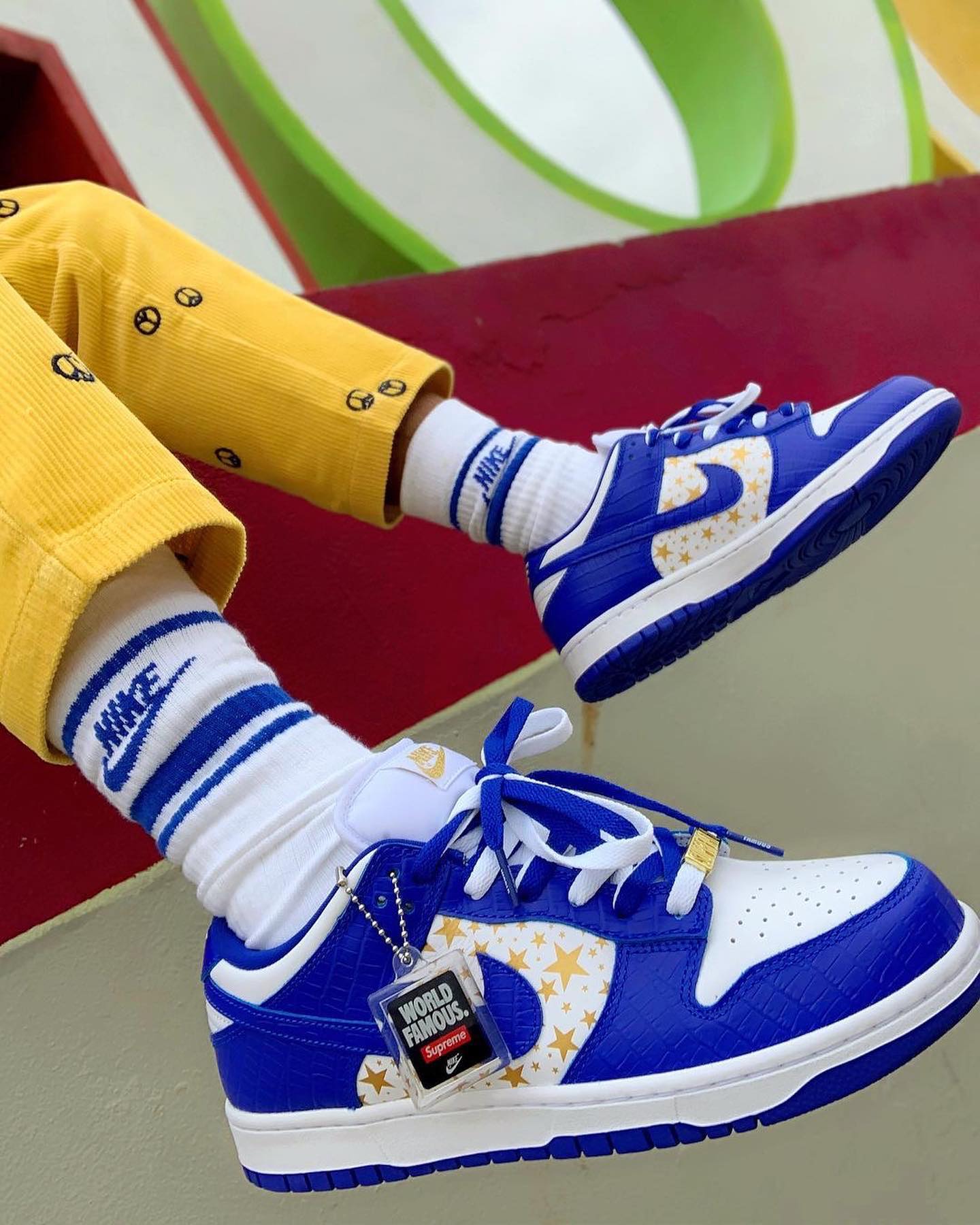 The Supreme x Nike SB Dunk Low OG QS “Hyper Blue” is coming soon 