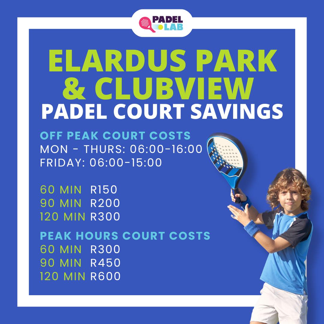 Padel - Get the best deals at Padel Lab Elardus Park and Clubview! 🌟 ...