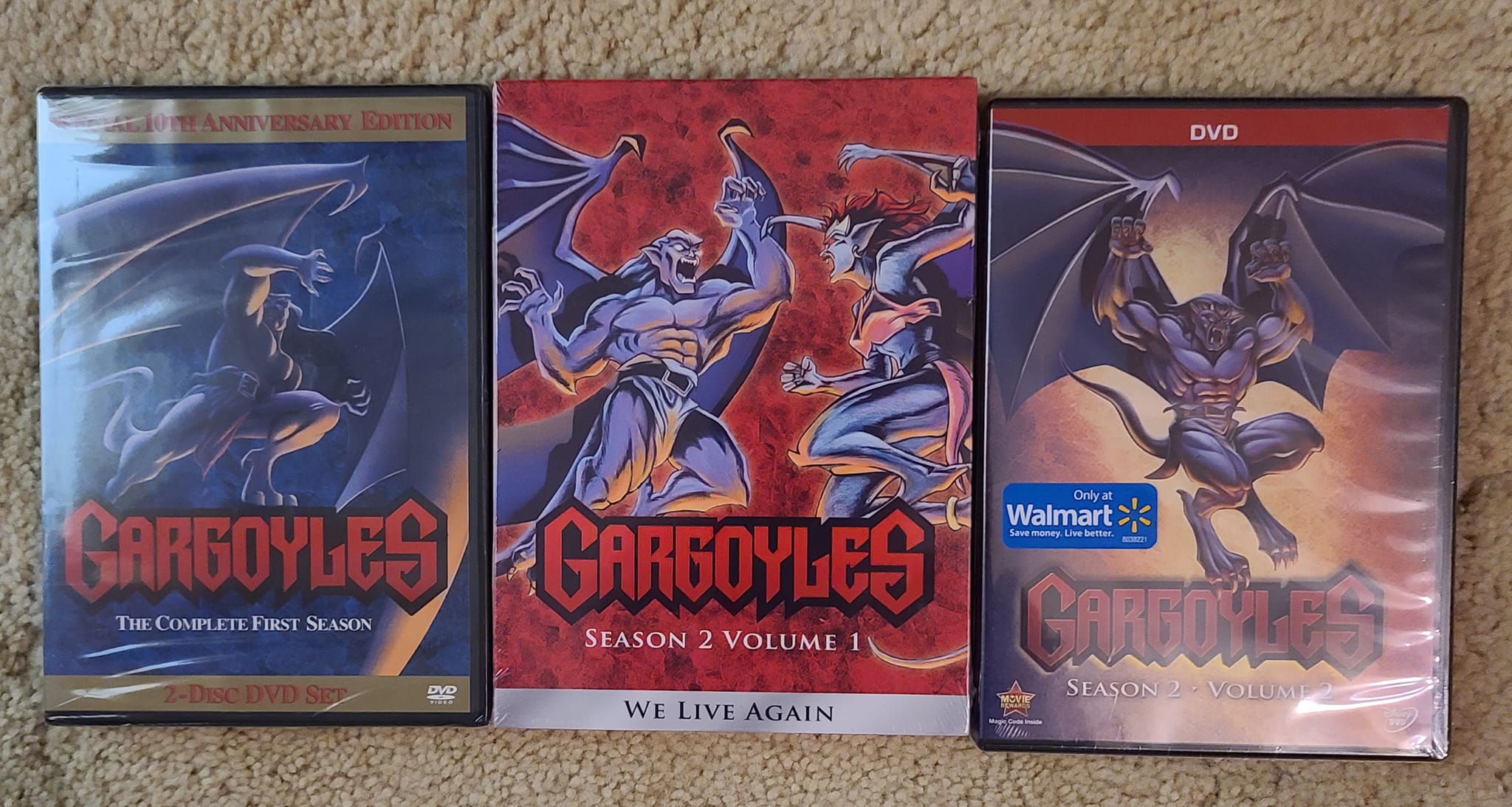 Disney's Gargoyles collection shared