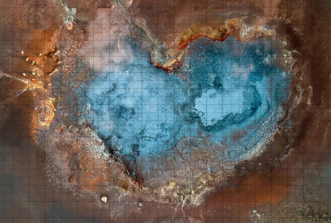Dungeons And Maps - No matter how hot outside is , a hot spring is ...