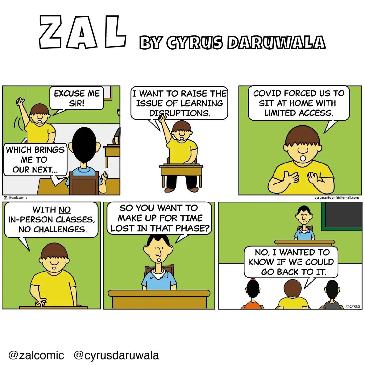 Cyrus Daruwala Comics