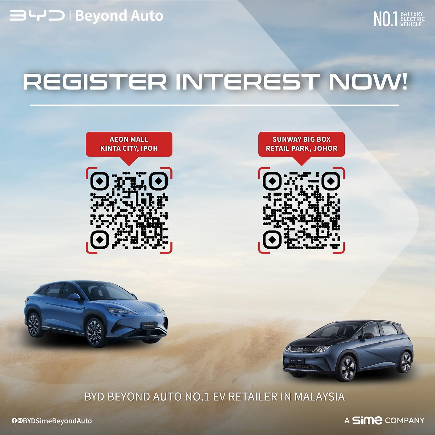 ⚡🚗 BYD x Sunway MEGA Roadshow 2025... - BYD Sime Beyond Auto