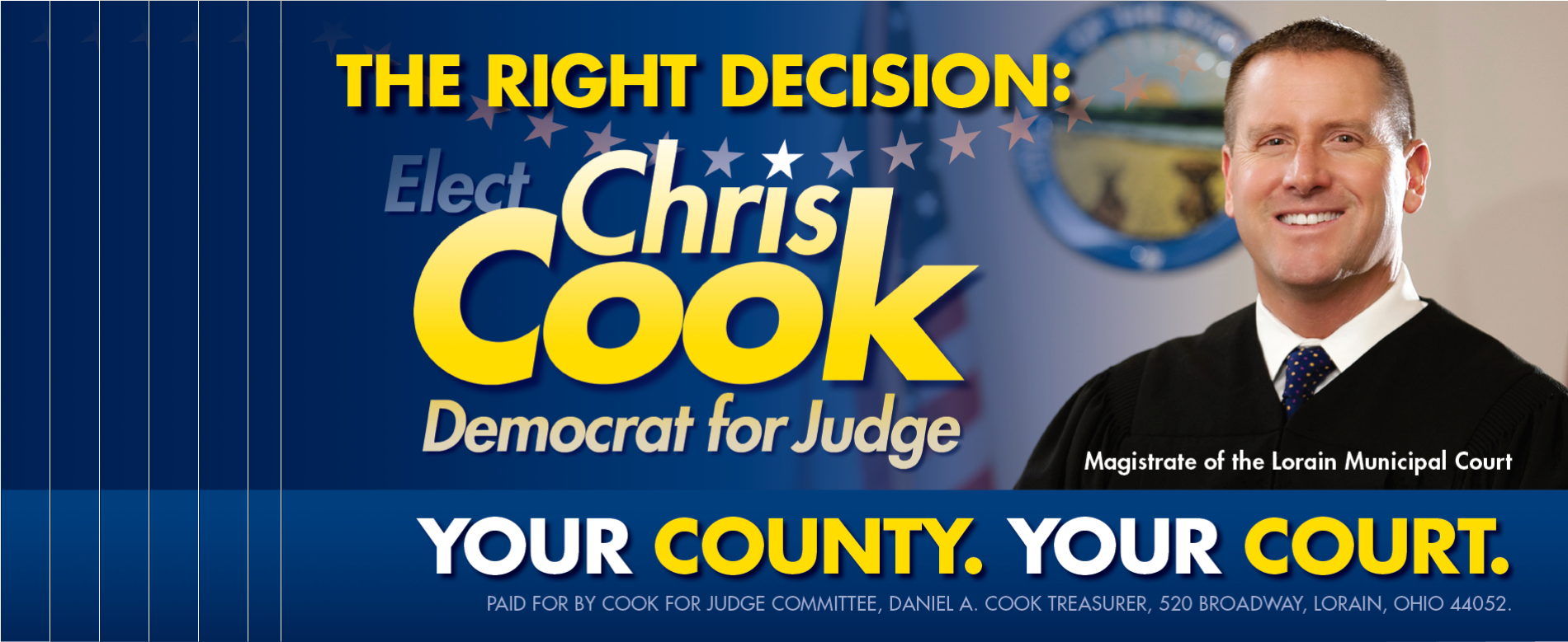 Chris Cook for Judge