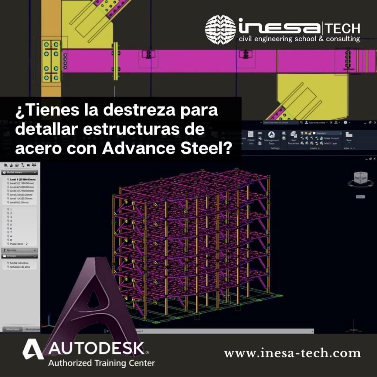 INESA TECH - Aprende a realizar el Modelado y Detallado de...