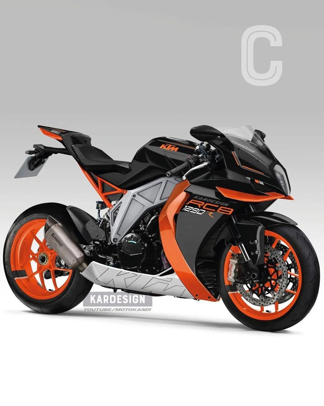 KTM bring back the RC8!! How about this 1290 RC8R design concept