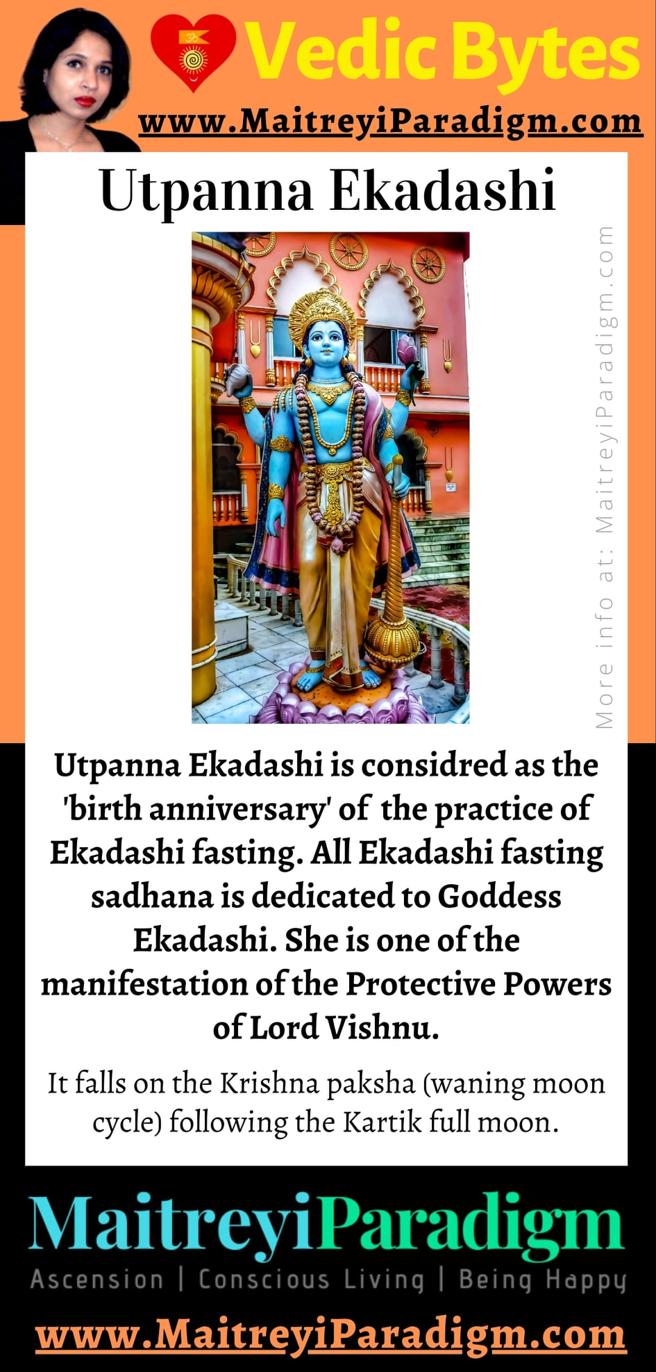Here is a short Vedic... - Vedic Wisdom & Maitreyi Paradigm | Facebook
