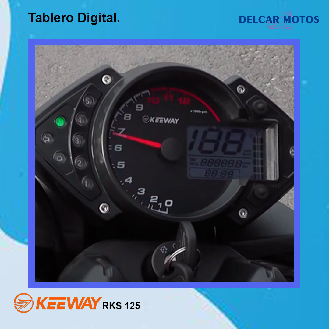 Delcar Motos - ¡El diseño de la RKS 125 de KEEWAY 🏍 se va... | Facebook