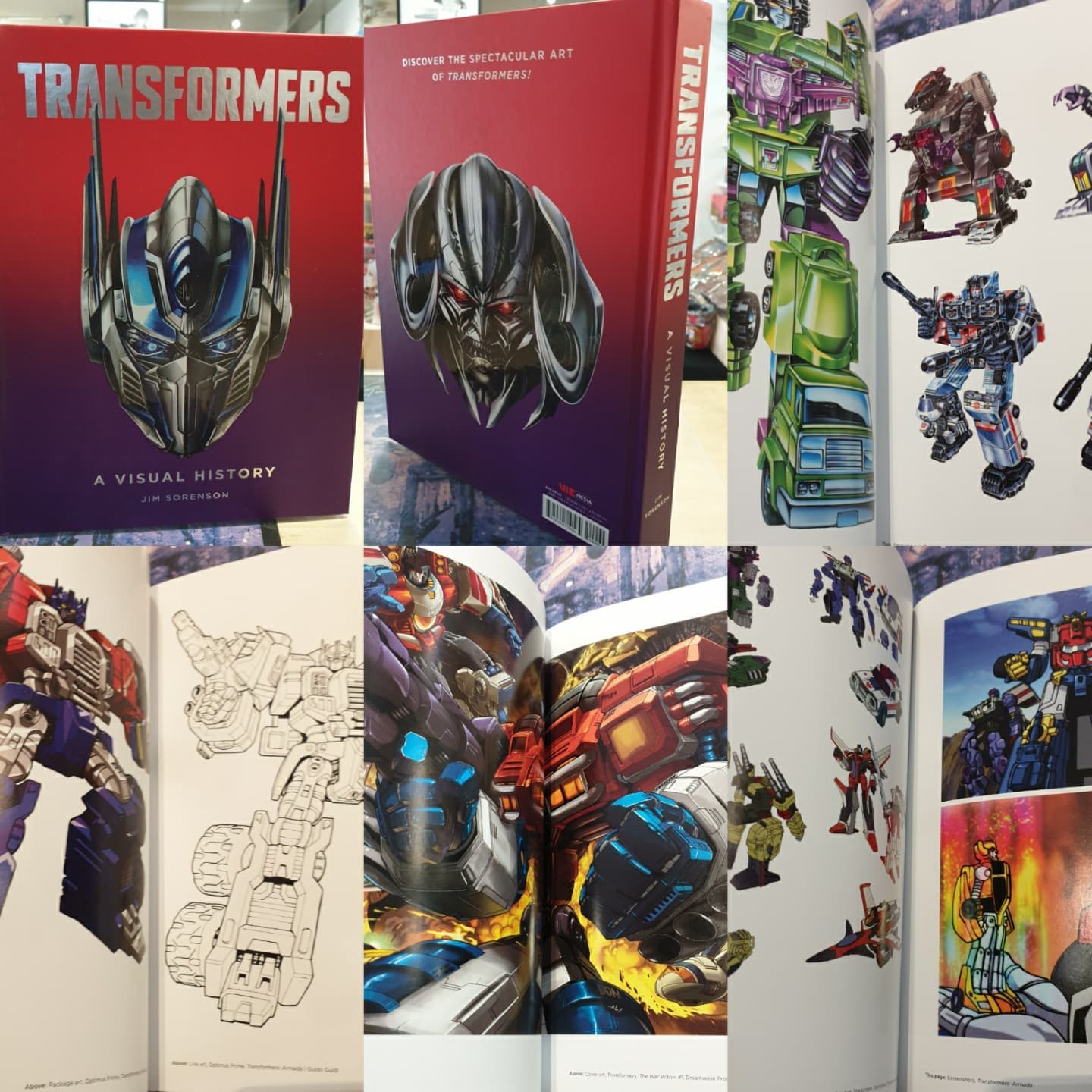 TRANSFORMERS -A Visual History- . #transformers #illustrationbook