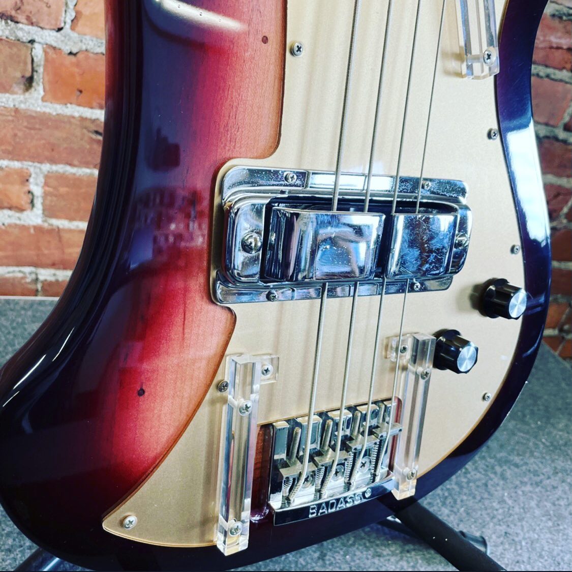 Twice as nice. This 1979 Rickenbacker 4001 Bass features their