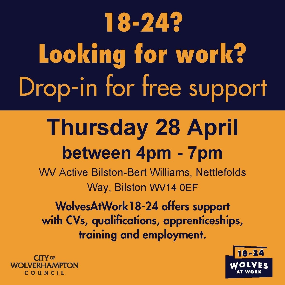 Wolverhampton Today - Are you aged 18-24? If so drop in for employment ...
