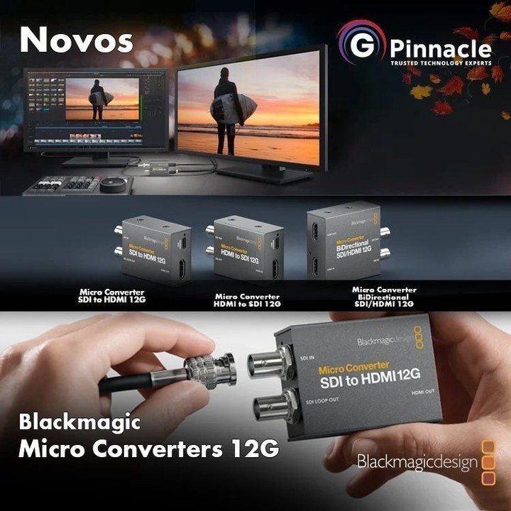 Pinnacle Group - NOVOS Blackmagic Micro Converters 🎥💻 Os... | Facebook