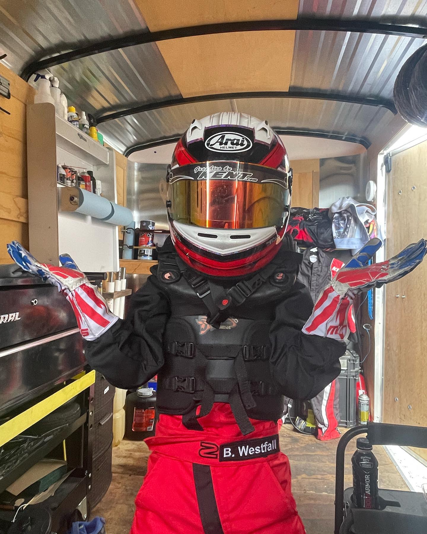 Super B Racing - What is with this cold? We missed some...
