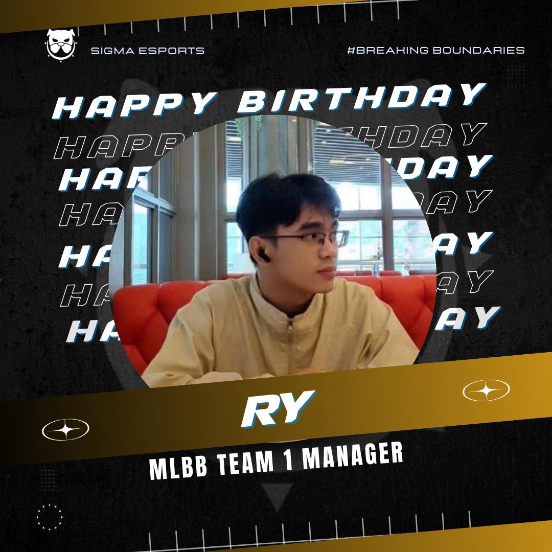 Sigma Esports - Happy Birthday to the one and only Janry...