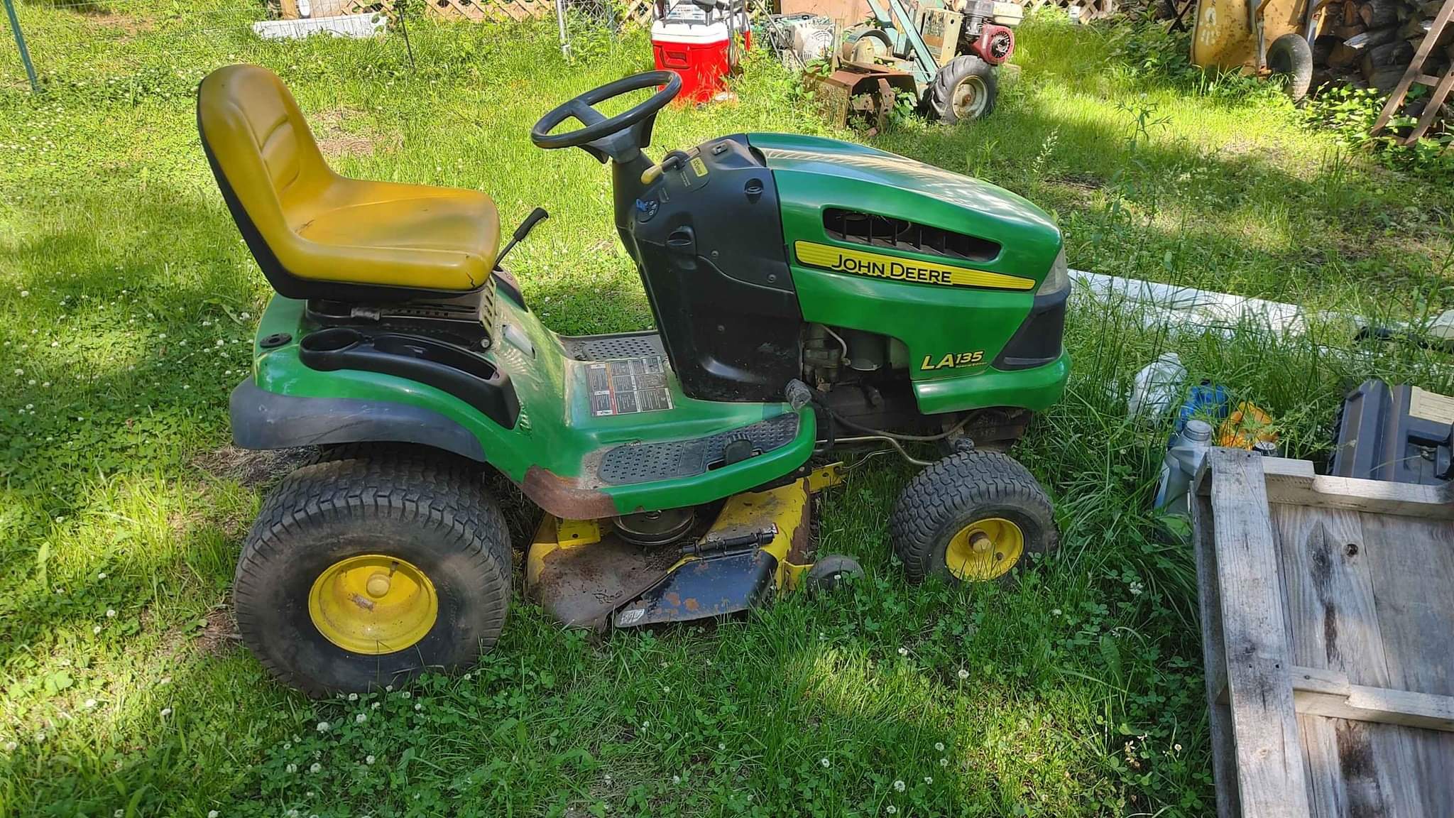 used riding lawn mowers for sale under $1000 near me