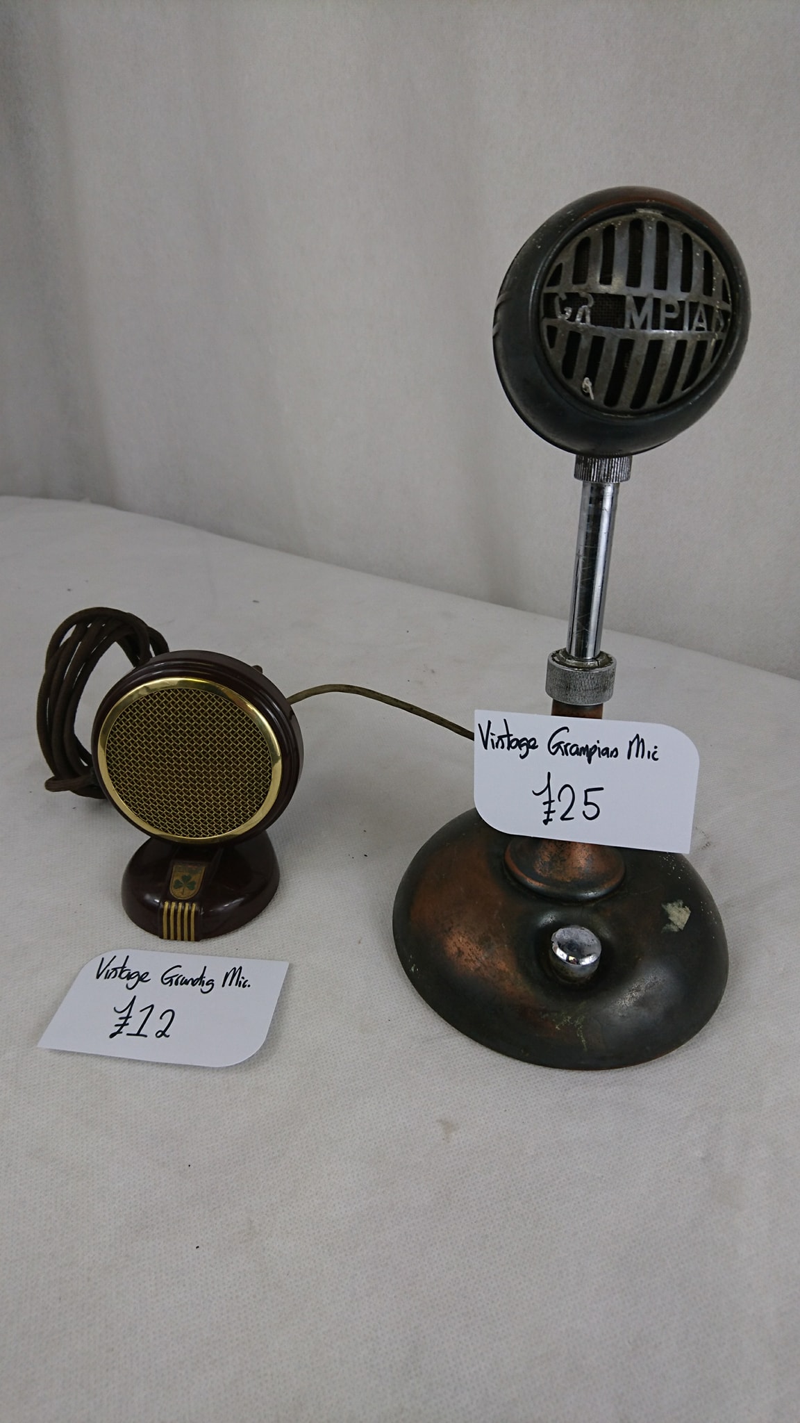 Vintage Microphones from the 1930s and 1940s